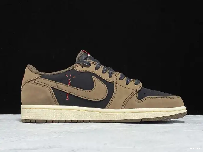 Rep MAX Scott Air SP CQ4277-001 Dark OG 1 Jordan Mocha Low Travis x 0419